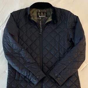 Barbour Men's Dark Blue Quilted Jacket